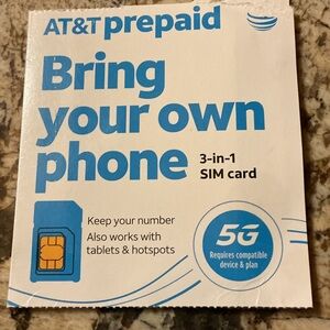 Prepaid 3-in-1 SIM Card - Blue